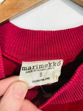 Load image into Gallery viewer, Marimekko Women's Velour Lounge Shirt Dress | S UK8 | Multicoloured