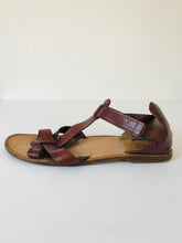 Load image into Gallery viewer, Dolce & Gabbana Women's Leather Sandals  | 39 UK6 | Brown