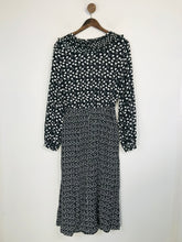 Load image into Gallery viewer, & Other Stories Women's Boho Pleated A-Line Dress | EU36 UK8 | Black