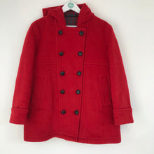 Load image into Gallery viewer, YMC x Gloverall Womens Hooded Duffle Coat | L UK14 | Red