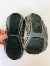 Load image into Gallery viewer, Dune Women's Sequin Ballet Shoes | 38 UK5 | Grey