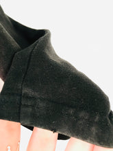 Load image into Gallery viewer, Yacco Maricard Women’s Oversized Long Sleeve Collared Polo Shirt | XL UK16-18 | Black