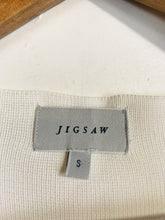 Load image into Gallery viewer, Jigsaw Women's Linen Knit T-Shirt | S UK8 | White