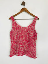 Load image into Gallery viewer, Diktons Women's Embroidered Knit Tank Top | L UK14 | Multicoloured