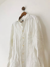 Load image into Gallery viewer, Zegna Sport Men’s Lightweight Linen Button Up Shirt | L | White
