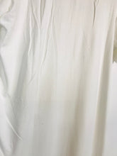 Load image into Gallery viewer, Louche Women's Embroidered V Neck T-Shirt | UK10 | White