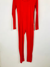 Load image into Gallery viewer, Christy’s Dressup Women's Long Sleeve Jumpsuit | M/L | Red