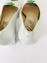 Load image into Gallery viewer, Yull Women's Palm Tree Open Toe Heels | UK5 | White