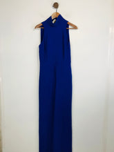 Load image into Gallery viewer, Reiss Women's High Neck Jumpsuit | UK8 | Blue