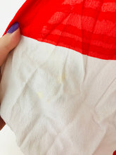 Load image into Gallery viewer, Kin By John Lewis Women's Striped Oversized Button-Up Shirt | S UK8 | Red