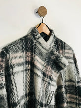 Load image into Gallery viewer, Oui Women's Check Gingham Mohair Cardigan | UK12 | Multicoloured