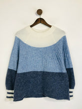 Load image into Gallery viewer, White Stuff Women's Striped Alpaca Jumper | UK10 | Blue