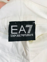 Load image into Gallery viewer, Emporio Armani Women's High Waist Mid-Length Shorts | S UK8 | White