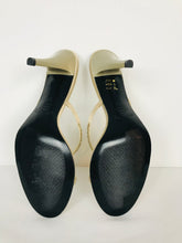 Load image into Gallery viewer, Unisa Womens Diamanté Stiletto Heel Sandal | UK 6 | Gold