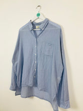 Load image into Gallery viewer, Stella Forest Womens Oversized Stripe Shirt | UK10 | Blue