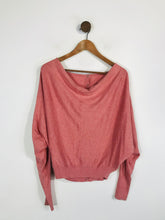 Load image into Gallery viewer, AllSaints Women's Cowl Neck Jumper | M UK10-12 | Pink