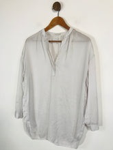 Load image into Gallery viewer, The White Company Women's Satin Blouse | UK8 | White