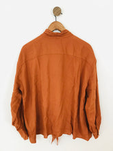 Load image into Gallery viewer, Phase Eight Women's Long Sleeve Tie Neck Blouse | UK8 | Brown