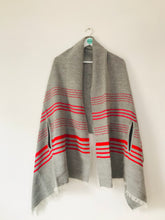 Load image into Gallery viewer, J.Crew Women’s Striped Cape Shawl | Multicoloured