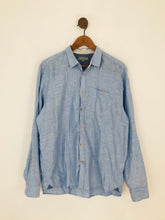 Load image into Gallery viewer, Ted Baker Men’s Lightweight Shirt | XL 5 | Blue