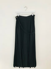 Load image into Gallery viewer, Caitlin Price Label/Mix Women’s Pleated Maxi Skirt | UK14 | Black