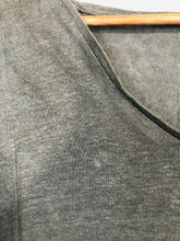 Load image into Gallery viewer, Poetry Women's Linen T-Shirt | UK10 | Grey