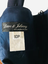 Load image into Gallery viewer, Dave and Johnny by Laura Ryner Women's Midi Dress | UK10 | Blue