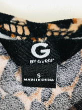 Load image into Gallery viewer, Guess Women's Leopard Print Ruched Mini Dress | S UK8 | Multicoloured