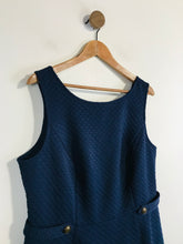 Load image into Gallery viewer, ModCloth Women's Ribbed Mini Dress | XL UK16 | Blue