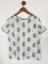 Load image into Gallery viewer, White Stuff Women's Floral Blouse | UK12 | White
