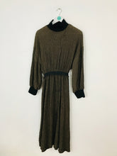 Load image into Gallery viewer, Zara Women’s Oversized Long Sleeve Maxi Dress | S UK8 | Brown