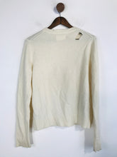 Load image into Gallery viewer, Zadig & Voltaire Women's Wool Distressed Jumper | XS UK6-8 | Beige