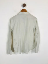 Load image into Gallery viewer, Zara Women's Polka Dot Button-Up Shirt | L UK14 | White