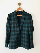 Load image into Gallery viewer, Paul Smith Men's Check Wool Blazer Jacket | 36/46 | Green