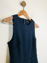 Load image into Gallery viewer, Banana Republic Women's Cotton Linen Sheath Dress | US2 UK6 | Blue