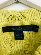 Load image into Gallery viewer, Boden Women’s Cottage Style Cable Knit Cardigan | UK 14 | Green