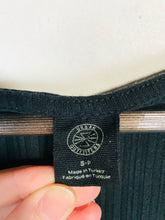 Load image into Gallery viewer, Urban Outfitters Women's Long Sleeve Cut out T-Shirt | S UK8 | Black