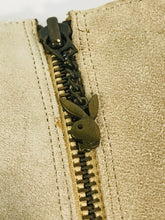 Load image into Gallery viewer, Playboy Women's Kerri Suede Heeled Boots | UK4 | Beige