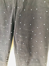 Load image into Gallery viewer, Boden Women’s Polka Dot Tapered Leg Chinos | UK10 | Blue