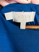 Load image into Gallery viewer, Hobbs Women's Colour Block Striped A-Line Dress | UK12 | Blue