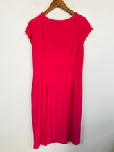 Load image into Gallery viewer, Alexon Women's Pleated A-Line Dress | UK18 | Pink