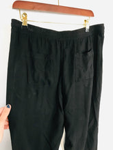 Load image into Gallery viewer, Hush Women's Tie up Casual Trousers | UK12  | Black