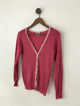 Load image into Gallery viewer, Kind Hearts Women's Vintage Style Lace Cardigan | M UK12 | Pink