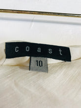 Load image into Gallery viewer, Coast Women's Linen Striped A-Line Skirt | UK10 | Multicoloured