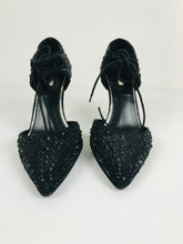 Load image into Gallery viewer, Carvela Kurt Geiger Women's Embellishes Studded Heels | EU39 UK6 | Black