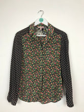 Load image into Gallery viewer, Juicy Couture Womens Floral Print 100% Silk Shirt | XS UK6