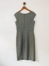 Load image into Gallery viewer, Karen Millen Women's Wool Blend Sheath Dress | UK12 | Grey