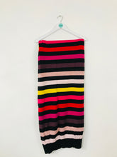 Load image into Gallery viewer, Sonia Rykiel H&M Women’s Stripe Knit Scarf Shawl | One Size | Multicolour