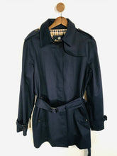 Load image into Gallery viewer, Aquascutum Women's Cotton Trench Coat | IT44 UK12 | Blue