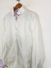 Load image into Gallery viewer, Jiggler Lord Berlue Men's Cotton Smart Button-Up Shirt | XL | White